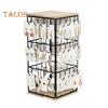 Earring Display Stand with 48 Hooks Earring Display Holder for Vendors 360 Degree All-Round Display Necklaces Bracelets Earring Card Organizer for