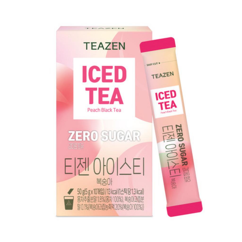 [TEAZEN] Zero Sugar Iced Tea Peach Black Tea 10EA