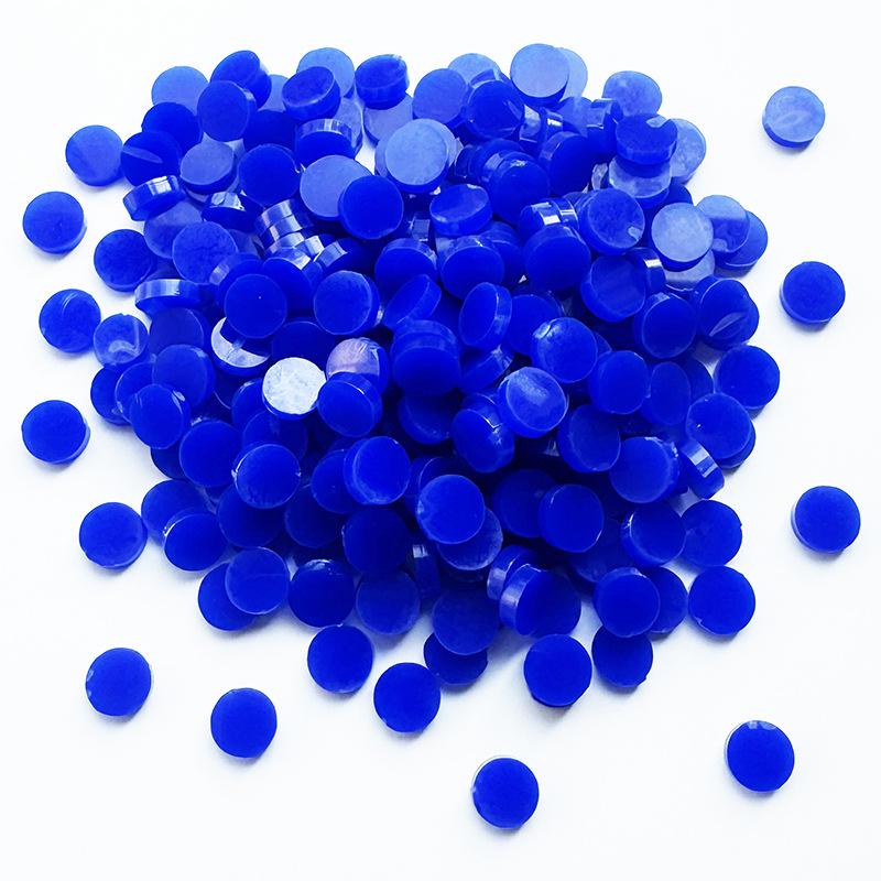 200g Bunte Runde Acryl-Mosaiksteine für DIY-Kunstprojekte