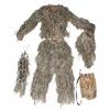 Voksen Jungle Camouflage Ghillie-dragt 5-delt sæt