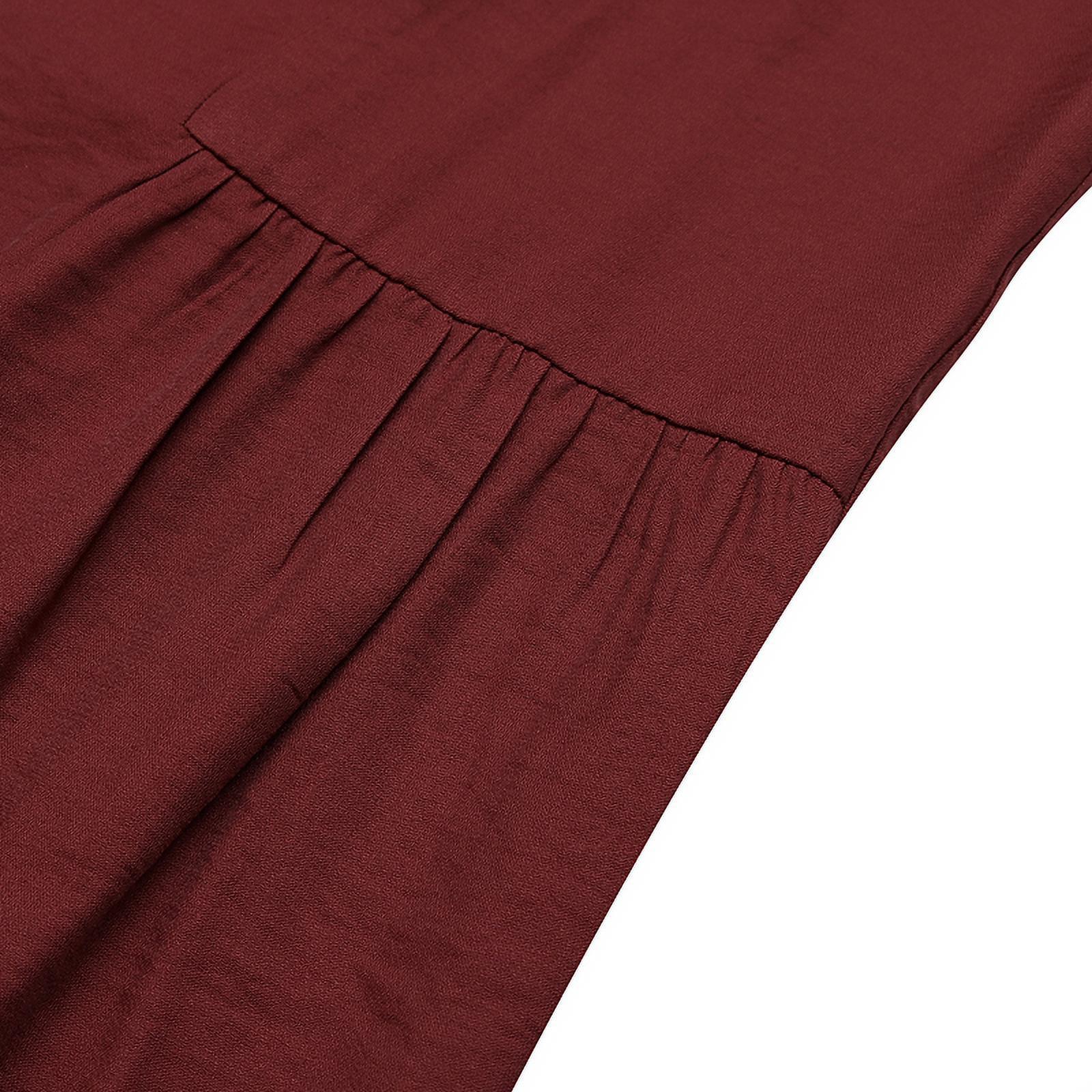 Женское повседневное однотонное длинное супер длинное платье с круглым вырезом и длинными — фото 6