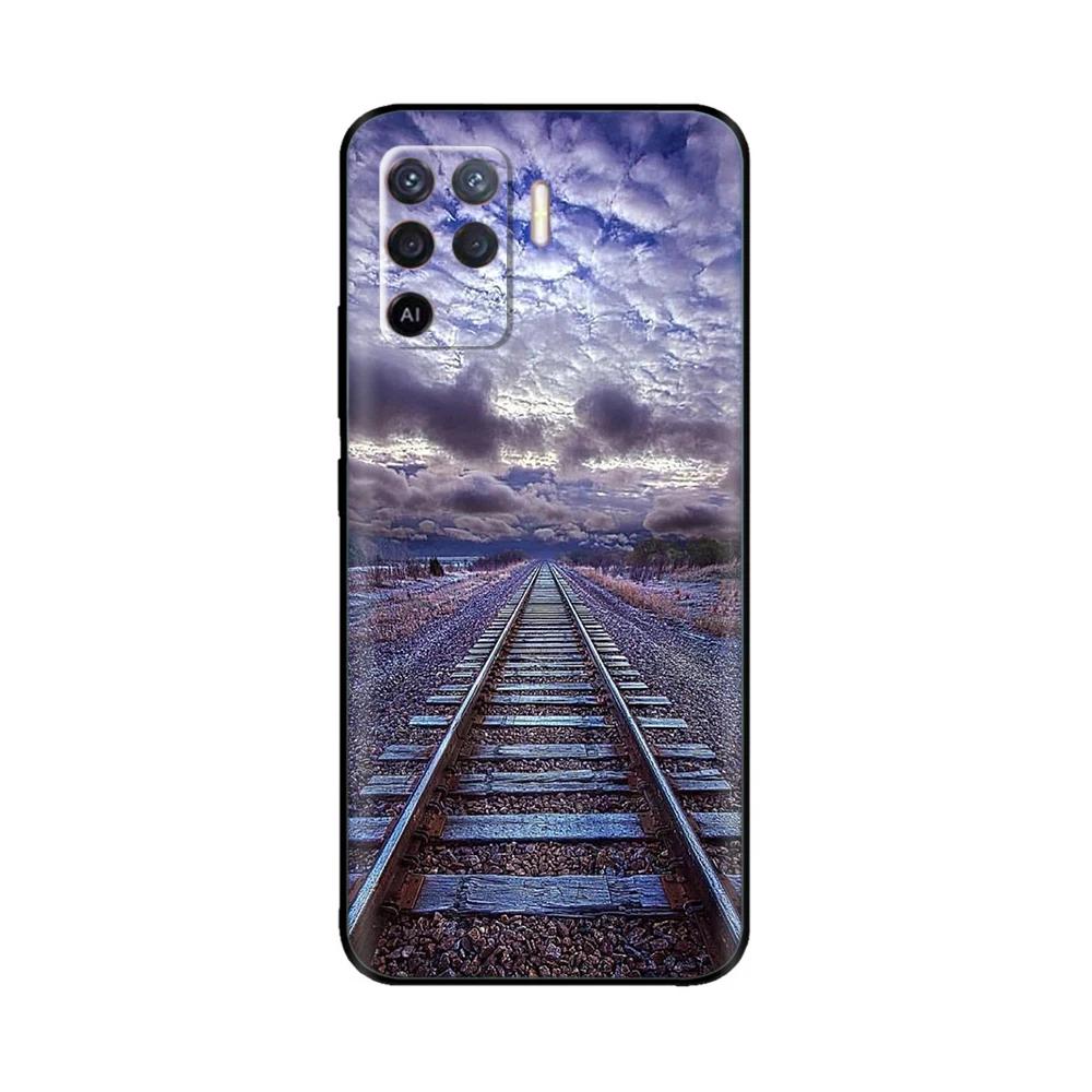 For Oppo Reno5 Lite Case for Oppo Reno 5 Pro 5F 5Z Cute Anime Soft Liqiud Silicon Phone Cases For Oppo Reno5 Pro Reno 5 F Z Lite