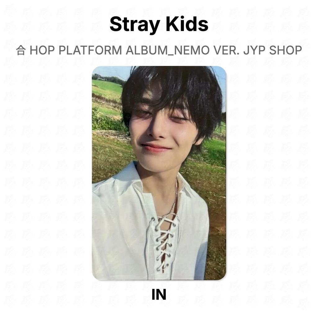 Stray Kids HOP PLATFORM ALBUM_NEMO VER. JYP SHOP Official Photocard