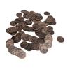 100PCS Treasure Coins Set High Simulation Detailed Pretend Plastic Toy Prop Coins for Board Games Party Decorations