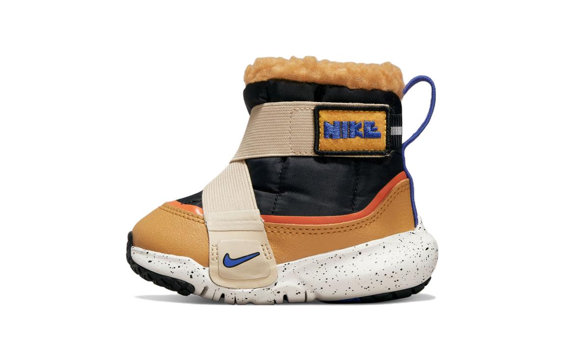 

Дитячі черевики Nike Flex Advance Boot Bt 1, протиковзкі, стійкі до стирання, термо, середня висота, для малюків, чорно-коричневі, DO4659-040 22