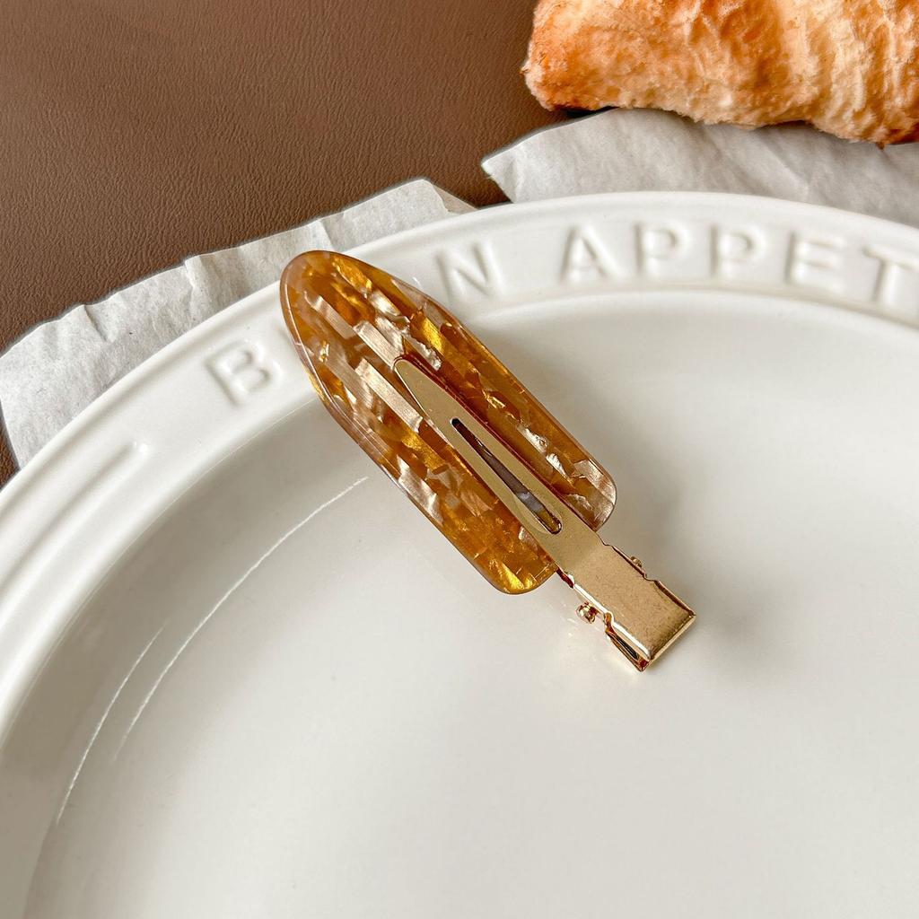 1pcs Bridesmaid Hair Clips Gold Girl's Seamless Hairpin Wedding Hair Accessories for Long Hair Ornaments Resin Bridesmaid Gift