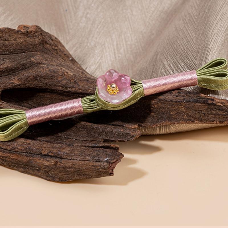 5Pcs Traditional Cheongsam Knot Button Flower Chinese Closures Buttons Sewing Fasteners for Clothing Decoration