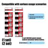 10/5Pcs CR2450 Button Cell Batteries High Performances 3V Power for Electronics Toys and Remote Controls Watches