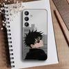 Coque de téléphone Jujut-su I-Ichiji S-Kaisen Pour Samsung Galaxy A73,21,22,32,71,53,52,51,80,5G Housse Noire Souple
