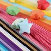 Relief Candy Colors Home Decor Mix-Color DIY Crafts Origami Folding Star Scrapbooking Paper Strips