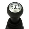 5 Speed Gear Shift Knob Gearstick Gaiter Boot Leather Replacement Kit for PEUGEOT 207 307 406