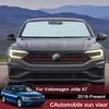 Car Sunshades UV Protection For Volkswagen Jetta A7 2019-Present Curtain Sun Shade Visor Front Windshield Protector Accessories