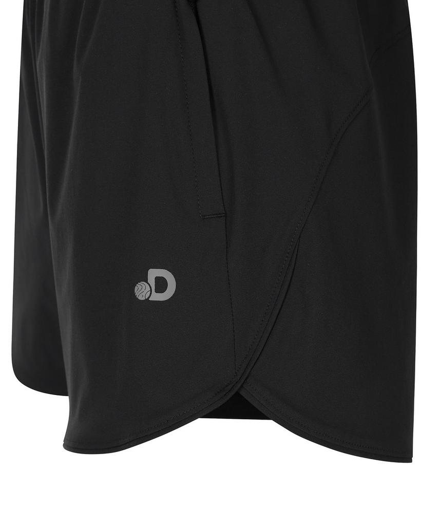 DISCOVERY EXPEDITION Women'S Dolphin 2-In-1 Boardshorts (Black)