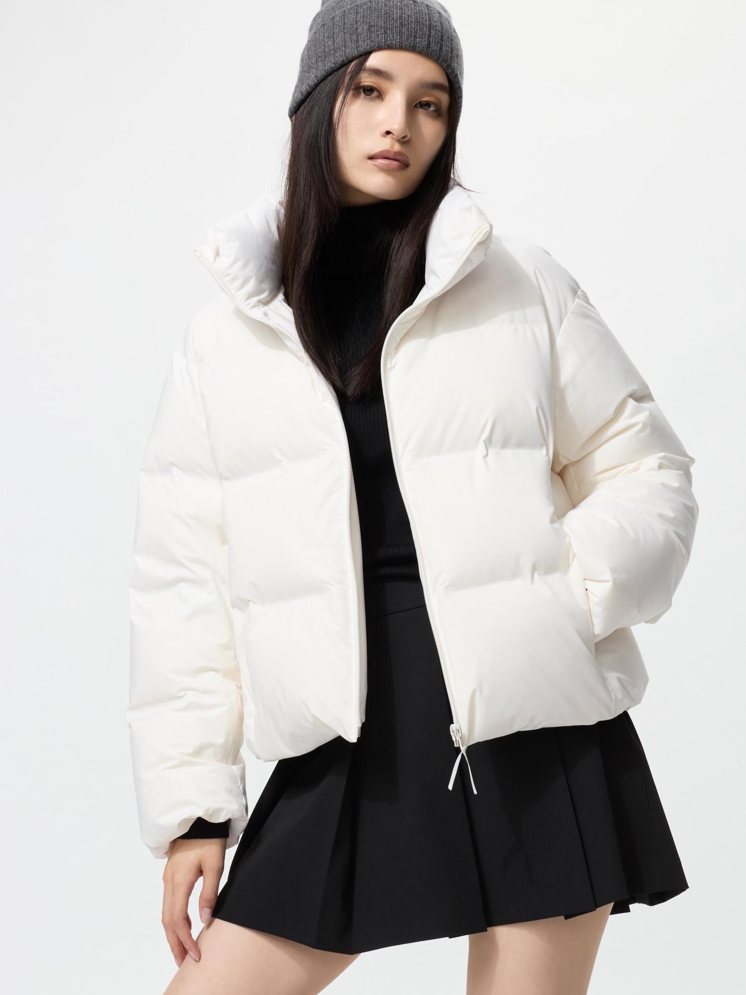 

Пуховик Uniqlo бесшовный короткий 00 WHITE/WOMEN XS