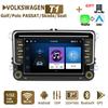 2Din bilradio Android for Volkswagen Golf 5 6 Polo Passat B6 B7 Jetta Caddy Touran Universal Multimedia Carplay Navigasjon GPS 2+64GB