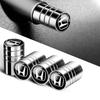 4 Pcs For Honda Civic Accord Crider City XRV CRV HRV Inspire Fit Odyssey Envix Metal Car Wheel Tire Valve Caps Stem Case Covers YNGHK1