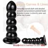 Anal Beads Extra Thick Anal Huge Anal Plug Dildo with Suction Cup for Thick Anal Anal 20cm Anal Plug and Goods for Men Dildo, Women, Beads, Expansion,