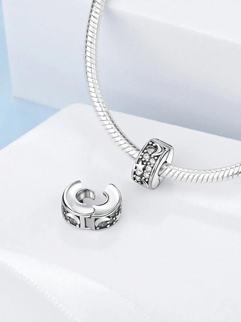 Charme Kupfertöne Sterne und Mondperle Für Original Armband DIY Perlen Charms Schmuckherstellung Geschenk Für Frauen Styfne