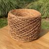 150g Natural Cotton Raffia Yarn for Hand Crochet Knitting Summer Hats Bags Diy Straw Sandals Fluffy Paper Grass Thread Beige