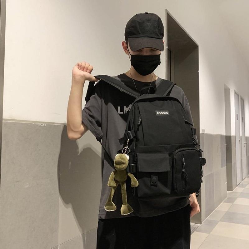 Unisex Backpacks Simple Large Capacity Travel Rucksack 2025 New Casual Multi-pockets High School Student Colleage Student School Bags for Teenagers