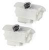 Boseyway 2pcs Quartz Glass Lens Curtain Lamp Door Welcome Light Car Door Lamp LED