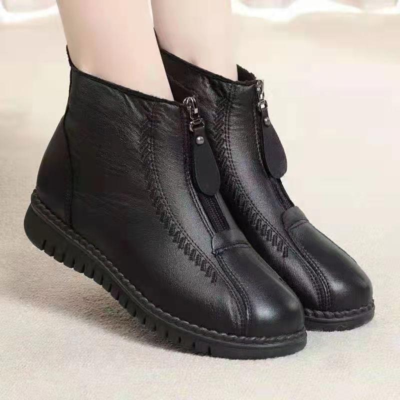 Women Boots 2024 New Winter Waterproof Comfortable Snow Boots Women Plush Warm Ankle Boots Fashion Plus Size Shoes for Women