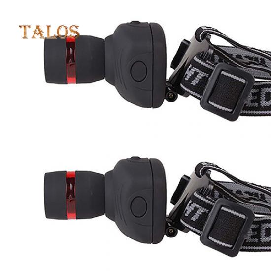 

Talos 3W светодиодный налобный фонарик с возможностью масштабирования для использования на открытом воздухе, для кемпинга, бега, пешего туризма, чтения