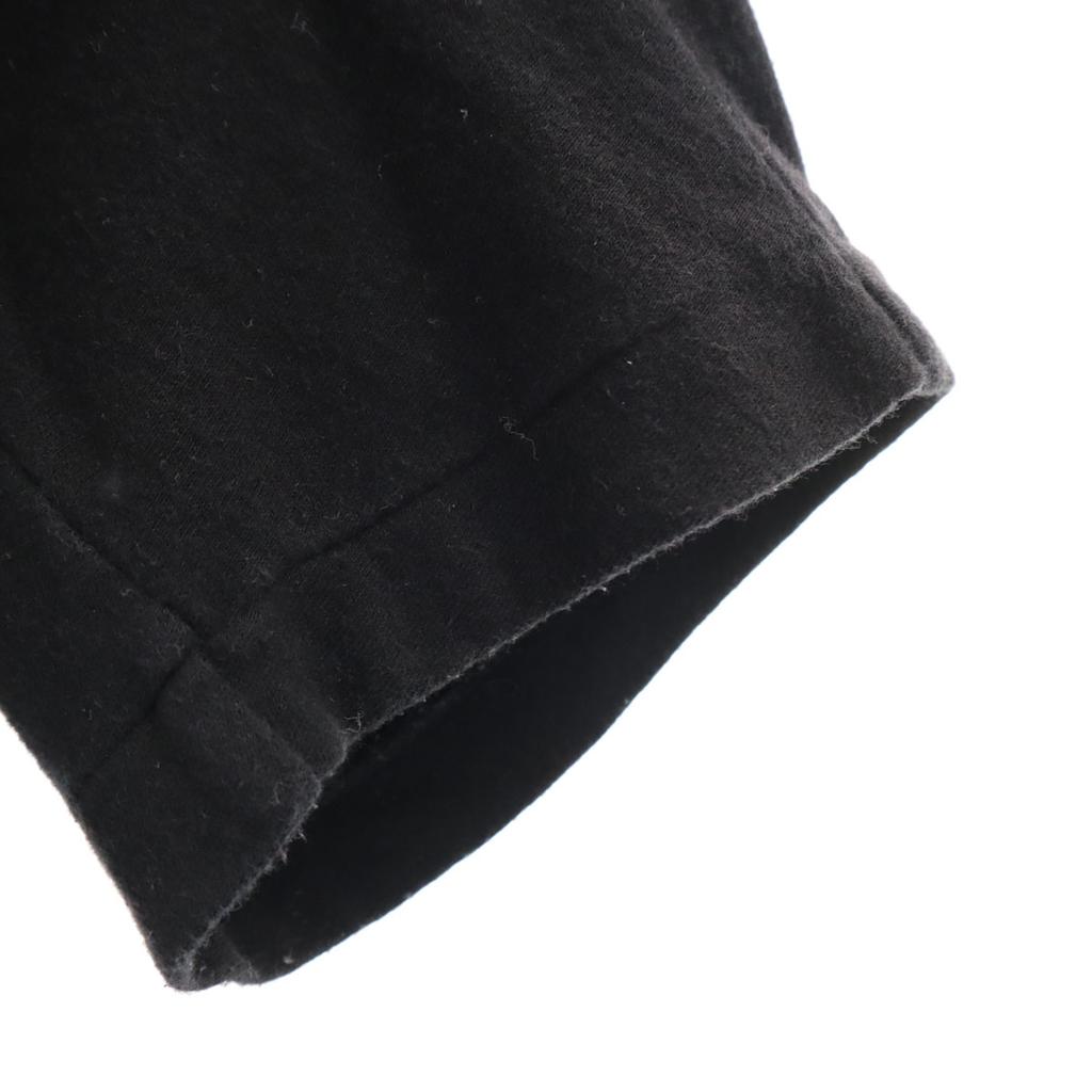 Y's Made In Japan Short Sleeve Long Cut 2 Black Youji Yamamoto Women Used