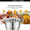 Debo 24cm Stainless Steel Steamer Pot