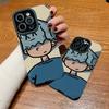 Vertical Leather Shell Fashion Boy Printed Patterned Shockproof Soft Silicone Case with Camera Lens Full Protection for iPhone Samsung