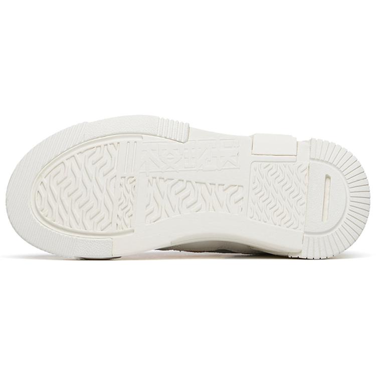 New Anta Life Collection A PRO Low Top Skateboard Shoes Women's Ivory White 122228071-2