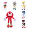 Super Soft Sonic Hedgehog Plush Toy 12 Inch Adorable Stuffed Animal For Kids