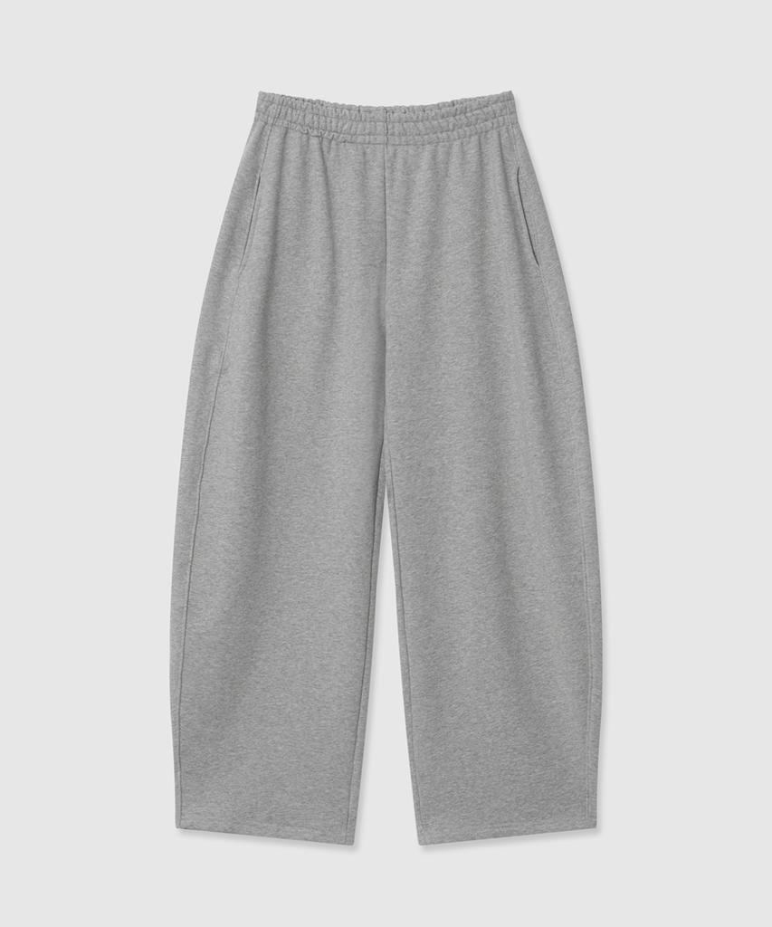 Eoneolleokodeu Curved Sweatpants (2 Colors)