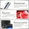 360 Degree PU Ball Casters for Office Chairs with 2 Diameter Quiet Rolling Universal Fit and Long Lasting Build M4YD