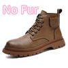 FashionMen Shoe Leather Men's High Top Shoes Classic Motorcycle Boots Riding Mid-Calf Ankle Boots Leisure Walk Non-Slip Man Basic Boots