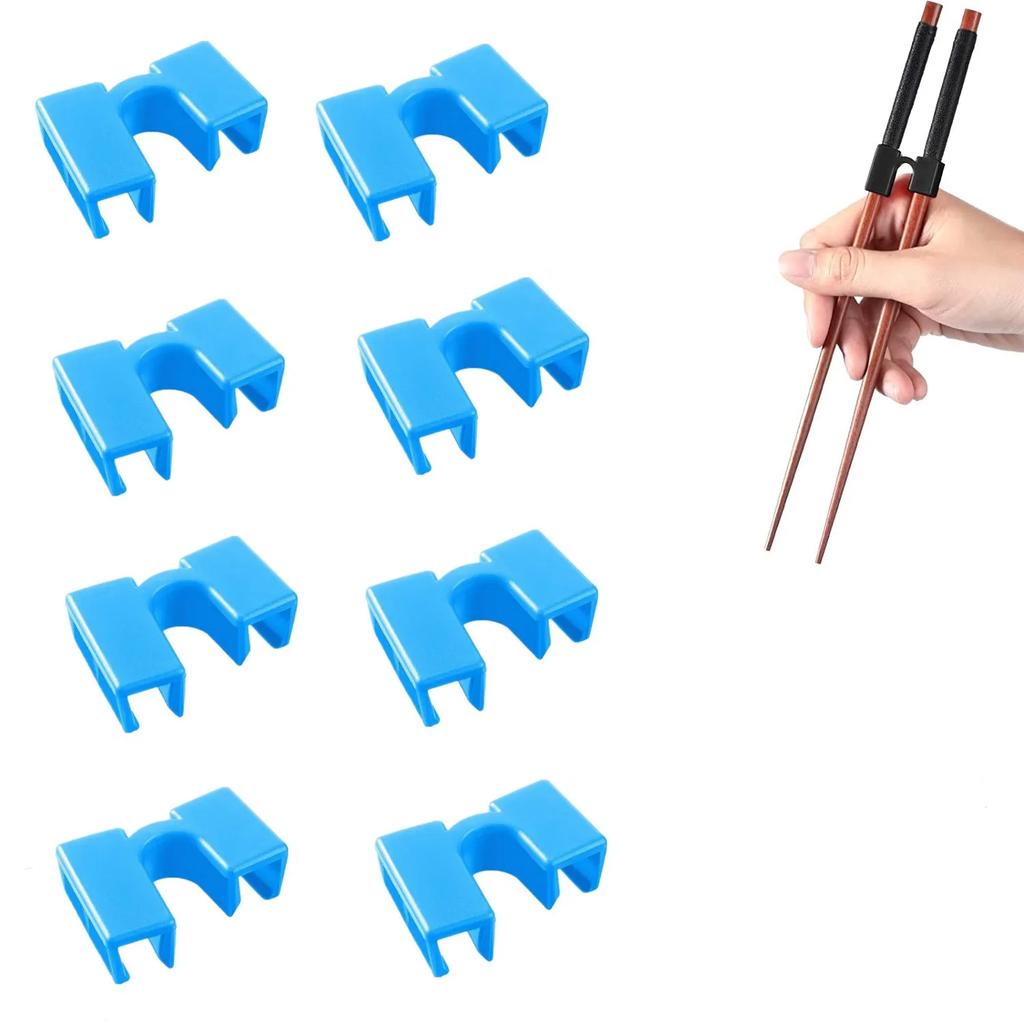 5/8PCS Aide-baguettes Réutilisable Entraînement Entraîneur de Baguettes Chinoises Support pour Adultes Débutants Entraîneurs ou Apprenants