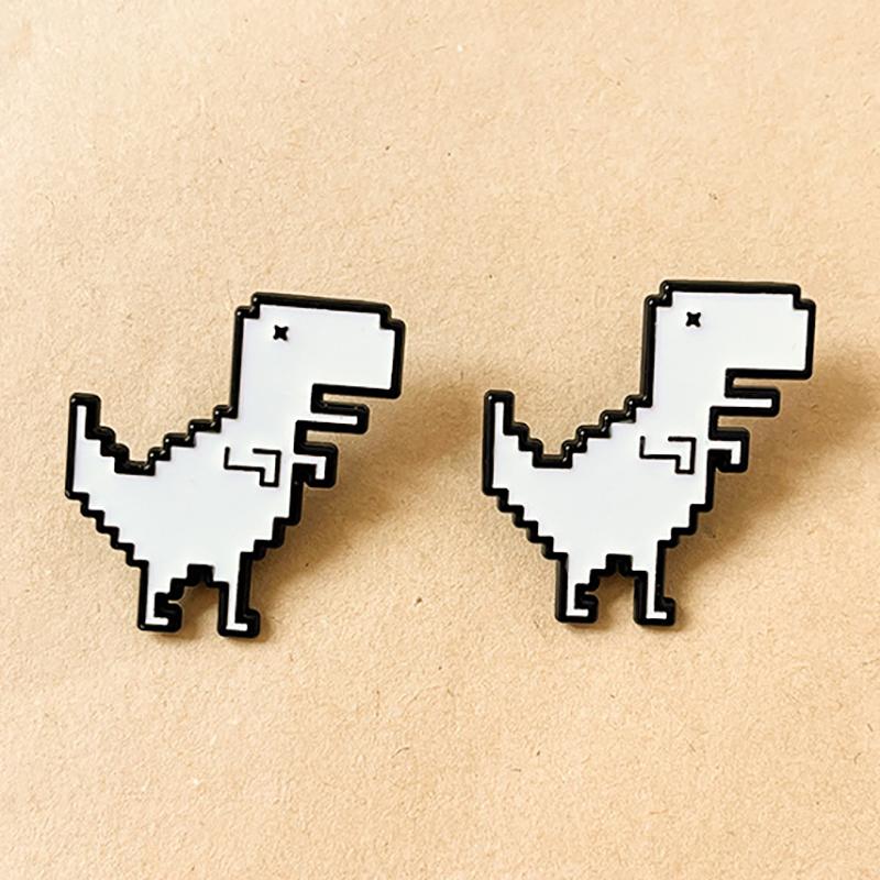 

Эмалированные булавки на заказ, милые броши в виде динозавра, сумка, одежда, лацкан, простой ювелирный подарок