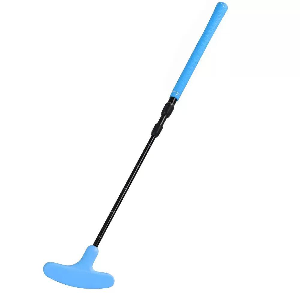 Adjustable Telescopic Golf Putter: Double-Sided Head for All Ages