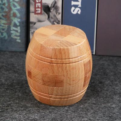 Cadeados Educacionais Kongming & Luban para Crianças: Barril Grande e Bola de Jardim para Alívio do Estresse e Habilidades Cognitivas de Adultos.