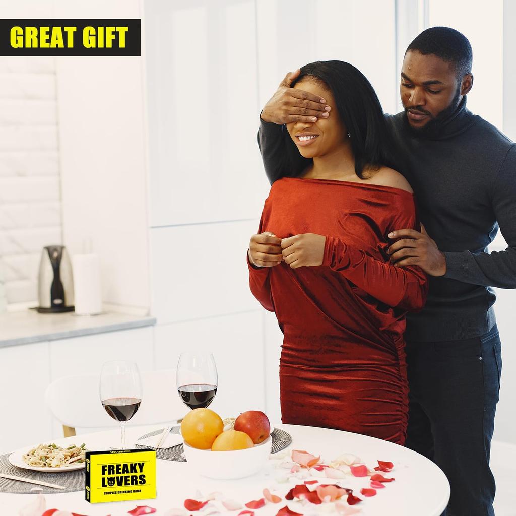 Freaky Lovers Couples Drinking Game Date Night Romantic Anniversary Valentines Birthdays Gift
