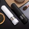 1/2pcs Automatic Salt Pepper Grinder Set Adjustable Coarseness One-Button Electric Spice Mill for Kitchen Cooking BBQ Grill Tool