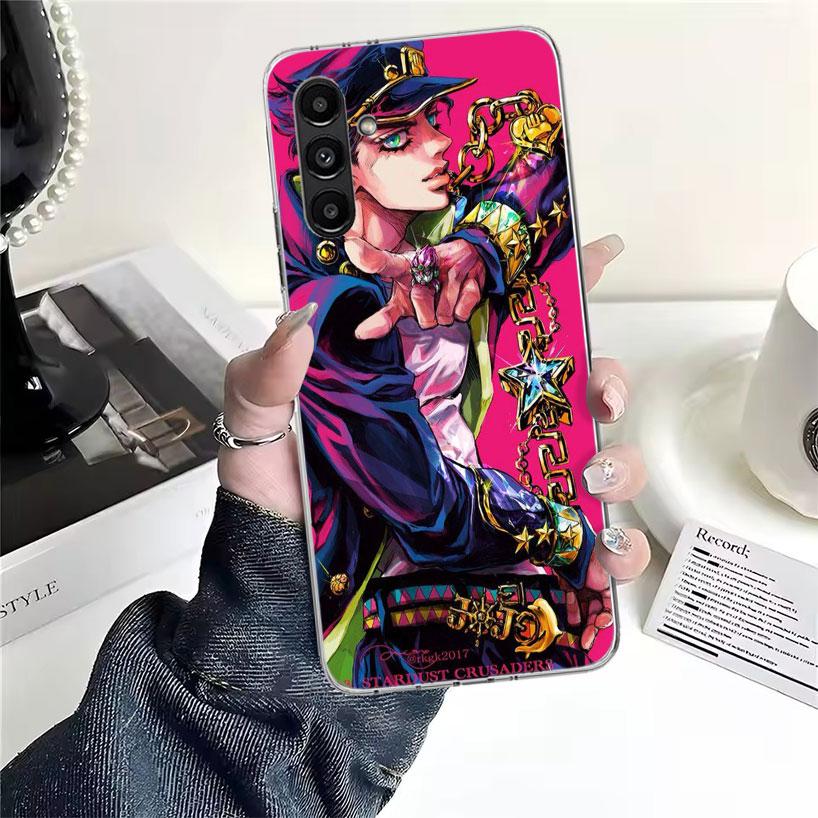 JoJo's Bizarre Adventure Kujo Jotaro Phone Case For Samsung Galaxy A13 A14 A15 A16 A17 A53 A54 A55 A56 A57 A33 A34 A35 A36 A37 A