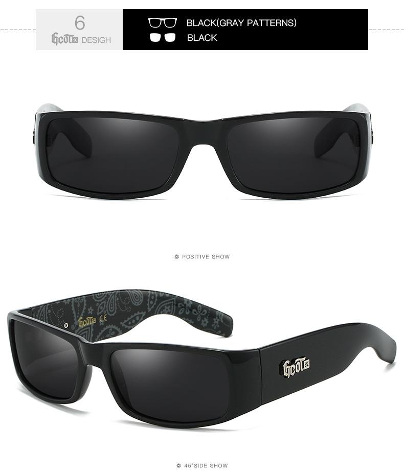 Occhiali da Sole Polarizzati GCOTX Stile Biker Chicano G662