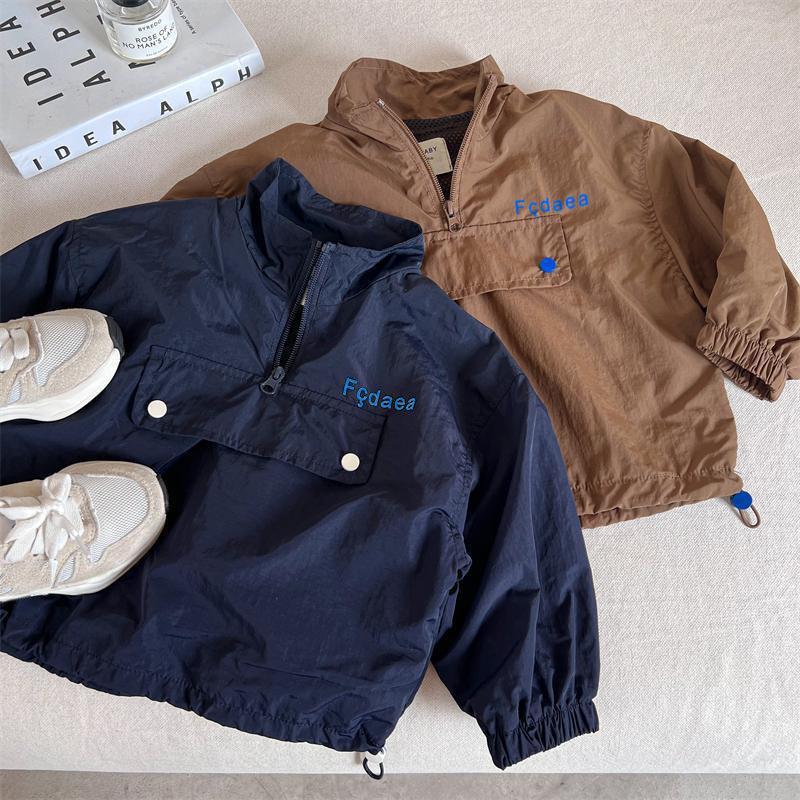 Autumn Children Casual Sportswear Set Boys Girls Interchange Jacket Pants Suit Kids Vintage Cargo Pants Outfits