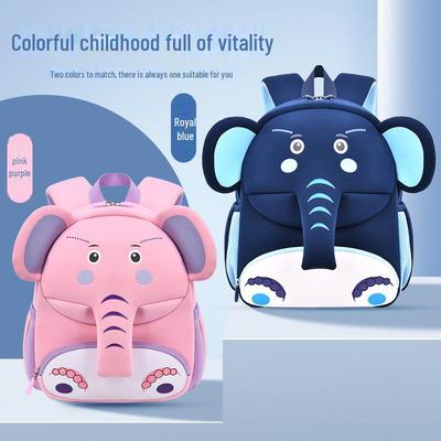 Cartoon Mini Neoprene Anti-Lost Children's Backpack - Lightweight for Kindergarten