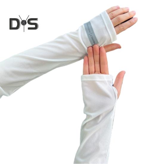 Cool Ice Anti-sunburn Sleeve Ultraviolet Ray Protection Quick-Drying Breathable Fabric Loose Fit Unisex Arm Cover Sleeves for Hiking Fishing Driving
