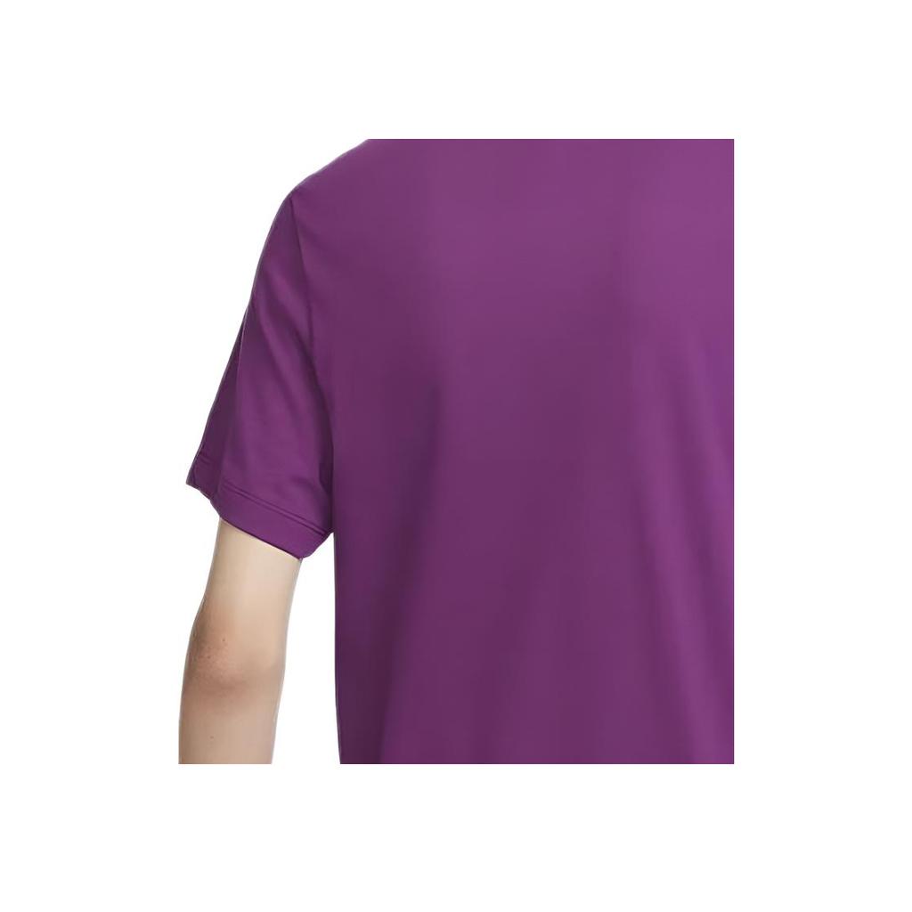 Nike Sportswear Club Soft Cotton Solid Color Crew Neck Casual Short Sleeve Breathable T-Shirt Men T-Shirts Tech-Purple AR4999-504