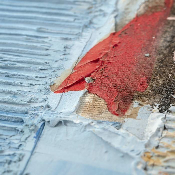 Cadre 100 X 2,4 X 100 Cm Abstrait Moderne (2 Unités)