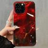 Amber Gradient Aesthetic Phone Case For iPhone 17 16 15 Pro Max 14 13 12 11 XS X XR 7 8 Plus 16E 17 Air Transparent Bumper Cover