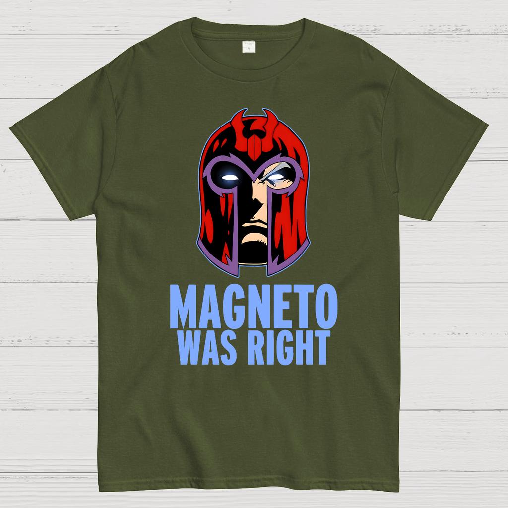Magneto Was Right Cotton Summer Casual Cool Loose T-Shirt